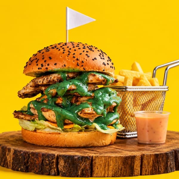 Big Blue Bang Chicken