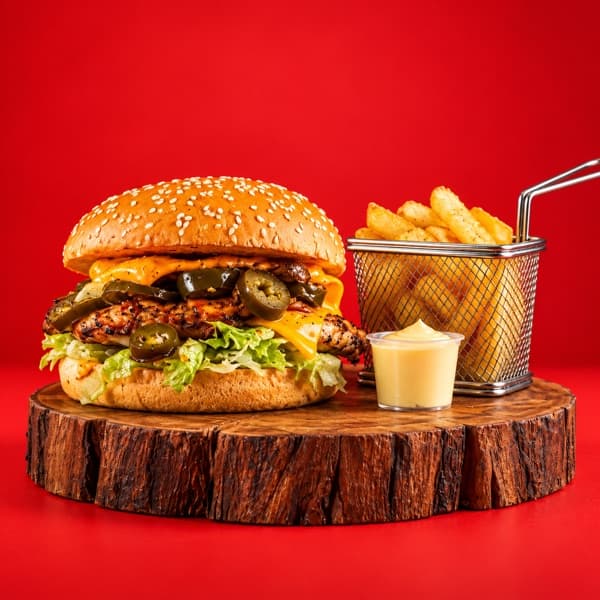 Jalapeno Grilled Burger